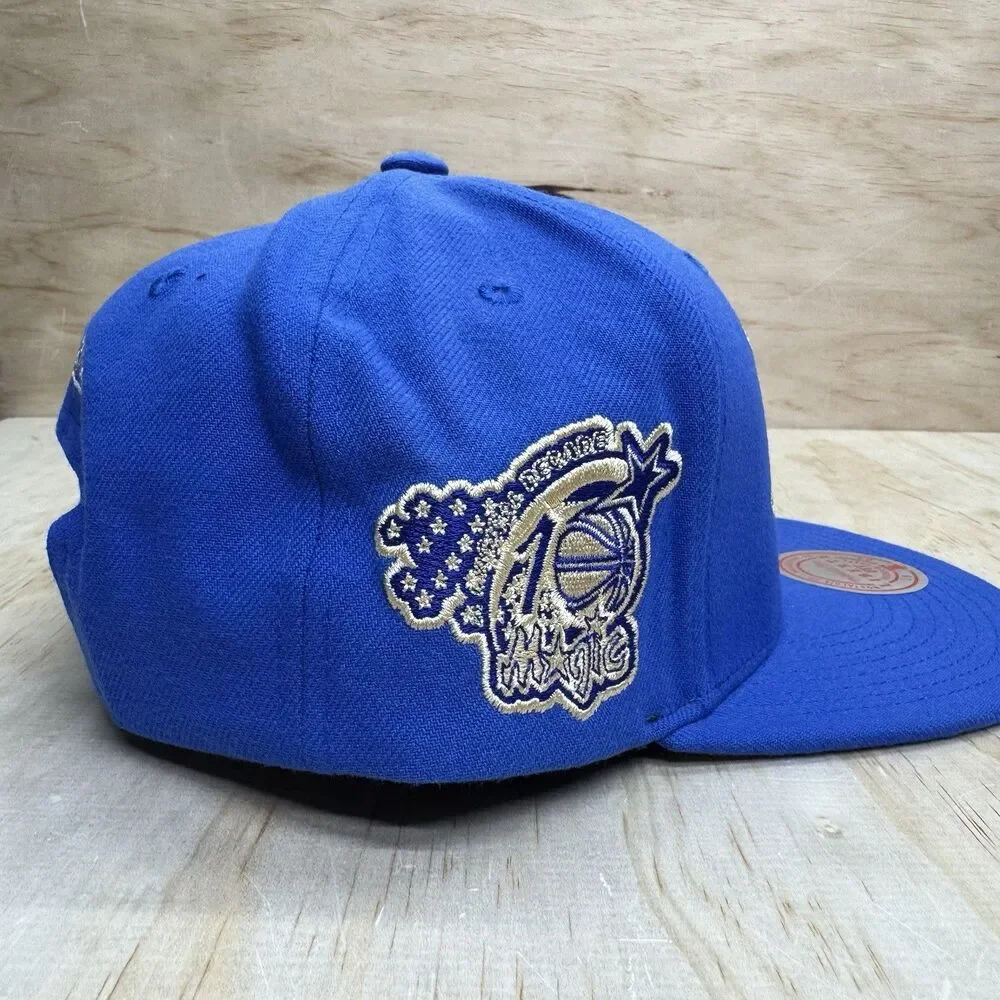 NEW Orlando Magic Mitchell Ness Chrome Elements Snapback Cap Hat Adjustable